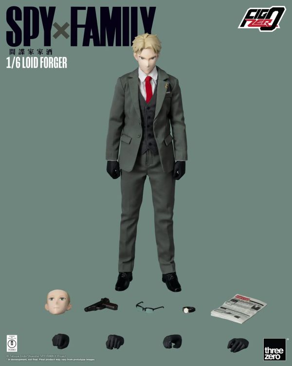 threezero FigZero 1/6 SPY×FAMILY 間諜家家酒 洛伊德 佛傑 黃昏 threezero FigZero 1/6 SPY×FAMILY 間諜家家酒 洛伊德 佛傑 黃昏