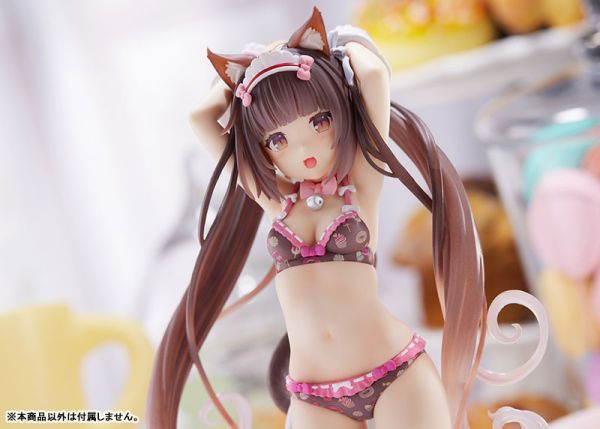 [再販] PLUM 1/7 貓娘樂園 NEKOPARA 巧克力 Lovely Sweets Time PVC PLUM,1/7,貓娘樂園,NEKOPARA,巧克力,打扮時光,PVC,