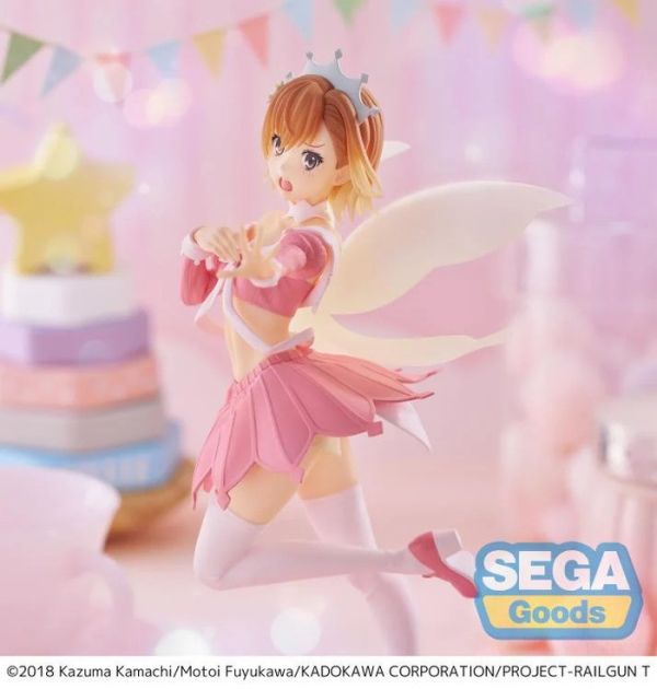 SEGA 景品 科學超電磁砲T Luminasta公仔 御坂美琴 大精靈女僕Ver. 2511 SEGA 景品 科學超電磁砲T Luminasta公仔 御坂美琴 大精靈女僕Ver.