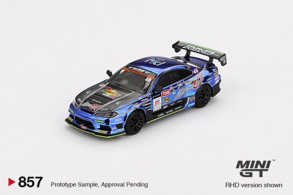 [吊卡版] MINIGT 1/64 日產 Nissan Silvia (S15) D-MAX #46 D-MAX Racing 2023 D1 Grand Prix MGT00857-BL [吊卡版] MINIGT 1/64 日產 Nissan Silvia (S15) D-MAX #46 D-MAX Racing 2023 D1 Grand Prix MGT00857-BL