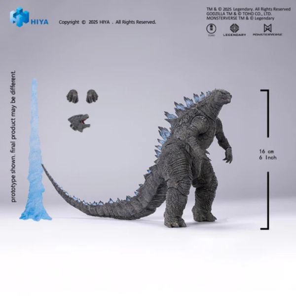 Hiya Toys EXQUISITE BASIC SERIES 16CM 哥吉拉2014 超可動熱能射線哥吉拉 透光 EBG0079 可動完成品 Hiya Toys EXQUISITE BASIC SERIES 16CM 哥吉拉2014 超可動熱能射線哥吉拉 透光 EBG0079 可動完成品
