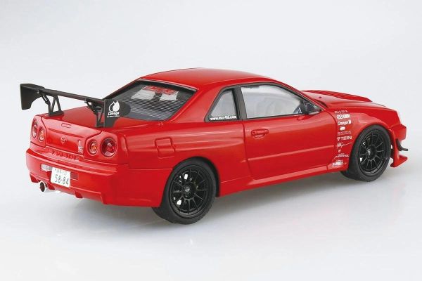 (預購) AOSHIMA 1/24 日產 NISSAN MCR BNR34 SKYLINE GT-R 02 組裝模型 20260915 AOSHIMA 1/24 日產 NISSAN MCR BNR34 SKYLINE GT-R 02 組裝模型