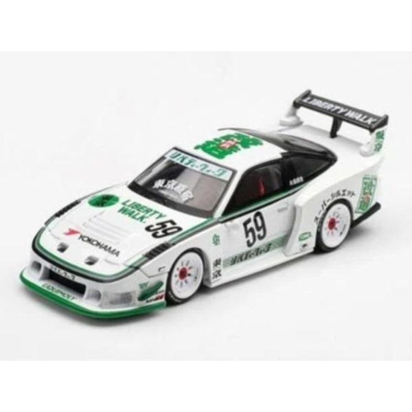 (預購) MINIGT 1/64 日產 Nissan LB-Super Silhouette 180SX  White RHD MGT01181-R 20260326 MINIGT 1/64 日產 Nissan LB-Super Silhouette 180SX  White RHD MGT01181-R