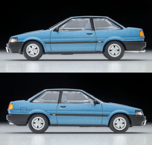 TOMYTEC 1/64 TLV-N284d 豐田 Toyota Corolla Levin 2-Door GT 青 83年式 TOMYTEC 1/64 TLV-N284d 豐田 Toyota Corolla Levin 2-Door GT 青 83年式