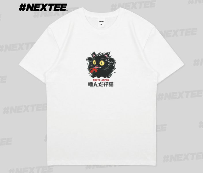 NEXTee KONEKO 咬舌喵 短袖T恤 NEXTee KONEKO 咬舌喵 短袖T恤