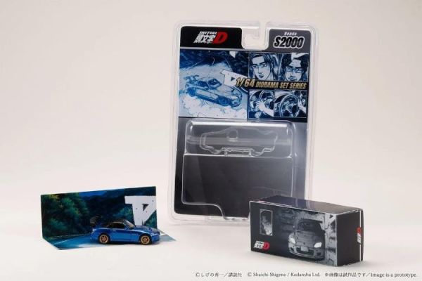 (預購) Hobby JAPAN 1/64 本田 Honda S2000 INITIAL D 城島俊也 Toshiya Joshima VS 藤原拓海 Takumi Fujiwara HJDMD012 20260531 Hobby JAPAN 1/64 本田 Honda S2000 INITIAL D 城島俊也 Toshiya Joshima VS 藤原拓海 Takumi Fujiwara HJDMD012
