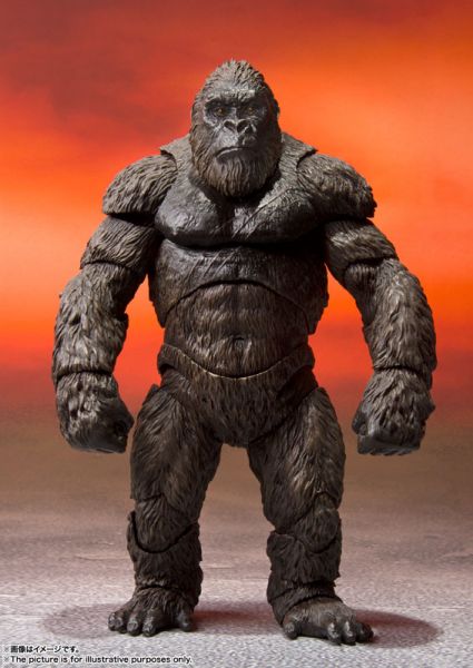 BANDAI SH MonsterArts 金剛 KONG 2021 可動公仔  BANDAI,SH,MonsterArts,金剛,KONG,2021,可動,公仔, 