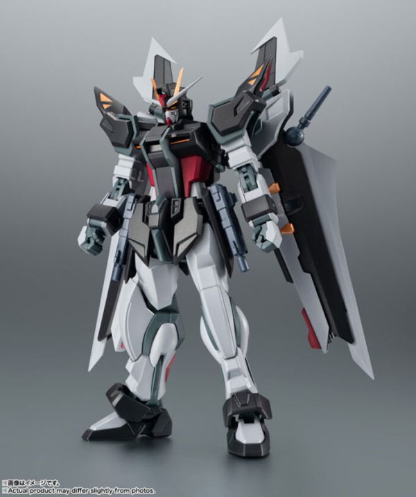 BANDAI ROBOT魂 SIDE MS GAT-X105E+AQM/E-X09S 漆黑攻擊鋼彈 ver. A.N.I.M.E. BANDAI ROBOT魂 SIDE MS GAT-X105E+AQM/E-X09S 漆黑攻擊鋼彈 ver. A.N.I.M.E.