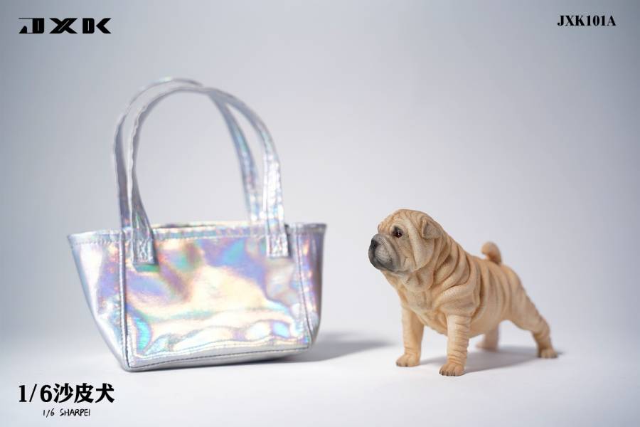 JXK 1/6 沙皮犬 動物系列 塗裝完成品 全4種 分別販售 JXK,1/6,沙皮犬,動物系列,塗裝完成品,全4種,分別販售,