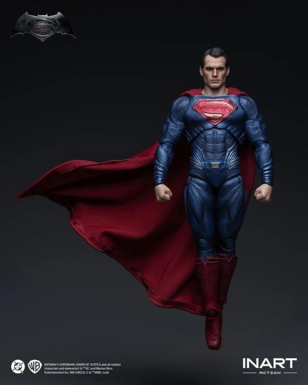 (預購) INART 1/12 蝙蝠俠大戰超人:正義黎明 超人Hg M0005 可動完成品 20261001 INART 1/12 蝙蝠俠大戰超人:正義黎明 超人Hg M0005 可動完成品