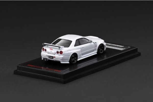(預購) ignition model 1/64 日產 Nissan Skyline GT-R (BNR34) NISMO customized White Metallic 金屬白 IG4175 20260405 ignition model 1/64 日產 Nissan Skyline GT-R (BNR34) NISMO customized White Metallic 金屬白 IG4175