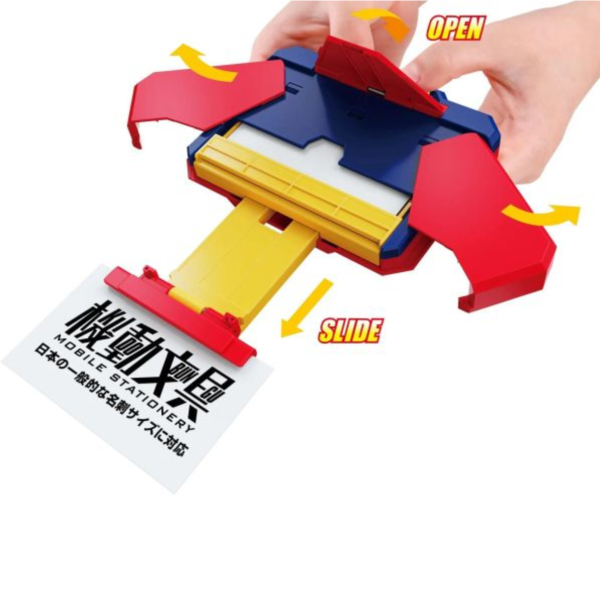 (預購) BANDAI 機動文具 自動變形名片盒 紅色 20260831 BANDAI 機動文具 自動變形名片盒 紅色