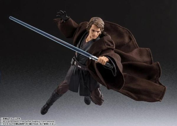 (預購) BANDAI S.H.F 星際大戰 西斯大帝的復仇 安納金 -Classic Ver.- 可動完成品 20260517 BANDAI S.H.F 星際大戰 西斯大帝的復仇 安納金 -Classic Ver.- 可動完成品