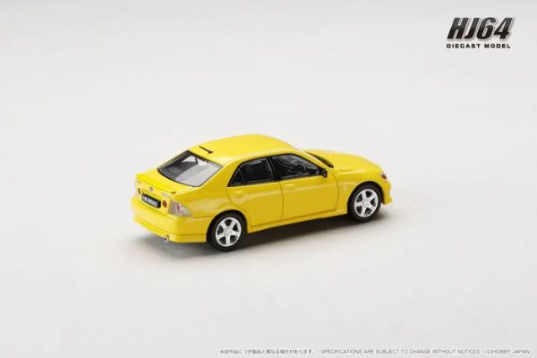 Hobby JAPAN 1/64 凌志 LEXUS IS 200 (E10) 1999 黃 HJ643080Y Hobby JAPAN 1/64 凌志 LEXUS IS 200 (E10) 1999 黃 HJ643080Y