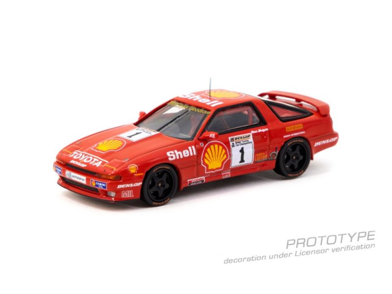 TARMAC WORKS 1/64 豐田 Toyota Supra Turbo (MA70) BTCC 1988 經典三代Supra殼牌賽車塗裝 TARMAC WORKS 1/64 豐田 Toyota Supra Turbo (MA70) BTCC 1988 經典三代Supra殼牌賽車塗裝