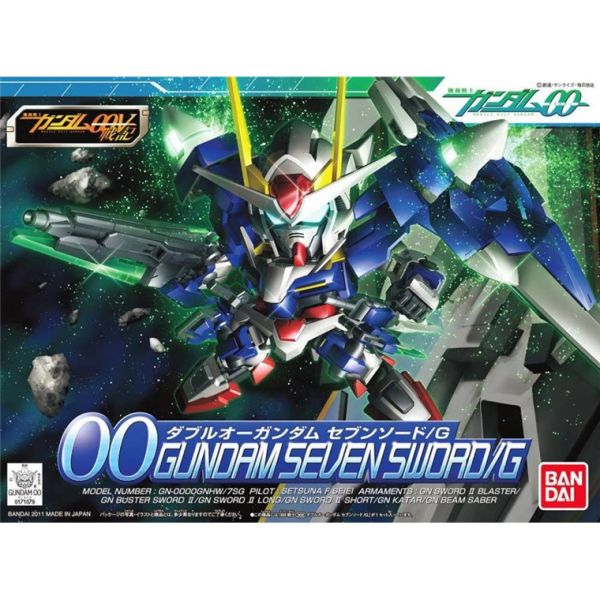 BANDAI SD鋼彈 BB戰士 368 OO鋼彈 七劍/G 機動戰士 鋼彈OO 組裝模型 BANDAI SD鋼彈 BB戰士 368 OO鋼彈 七劍/G 機動戰士 鋼彈OO 組裝模型