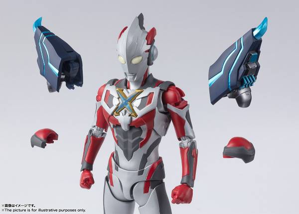 [再販] BANDAI S.H.Figuarts SHF 超人力霸王 超人力霸王X & 哥摩拉裝甲 BANDAI,SHF,超人力霸王,奧特曼,X,哥摩拉裝甲