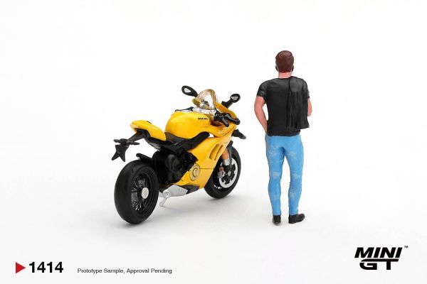 (預購) [盒裝版] MINIGT 1/64 Ducati Panigale V4 S Giallo w/ figure NA 20261022 [盒裝版] MINIGT 1/64 Ducati Panigale V4 S Giallo w/ figure NA