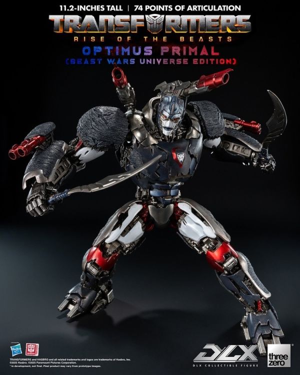 (預購) threezero DLX 變形金剛:萬獸崛起 金剛王 特種變形勇士版 28.5cm 3Z08854W0 可動完成品 20251222 threezero DLX 變形金剛:萬獸崛起 金剛王 特種變形勇士版 28.5cm 3Z08854W0 可動完成品