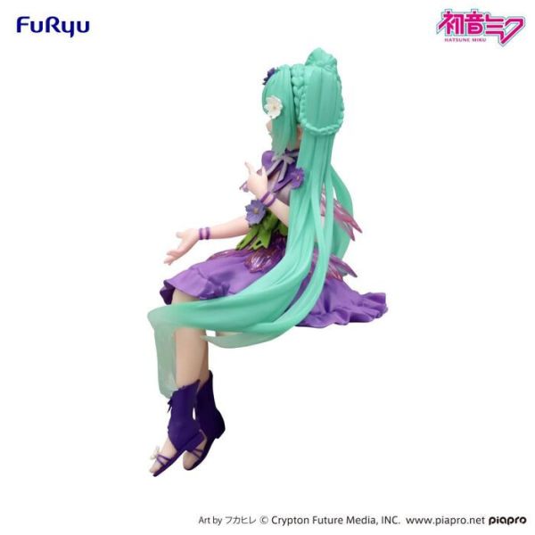 Furyu 景品 初音未來 泡麵蓋公仔 紫色波斯菊花仙子Ver. 2510 Furyu 景品 初音未來 泡麵蓋公仔 紫色波斯菊花仙子Ver.