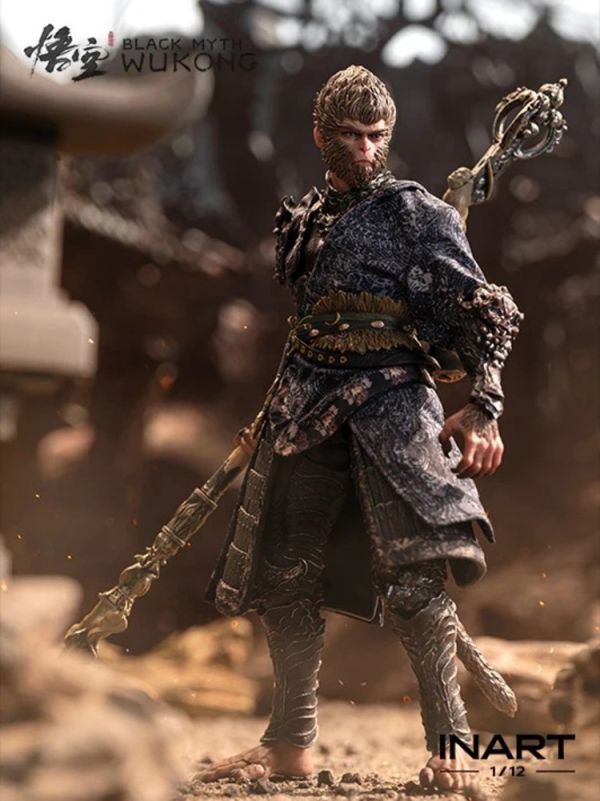(預購) [豪華版] Queen studios INART 1/12 黑神話：悟空  天命人•青銅套 可動完成品 (預購) [豪華版] Queen studios INART 1/12 黑神話：悟空  天命人•青銅套 可動完成品