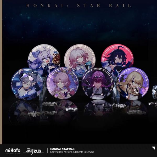 miHoYo 崩壞：星穹鐵道 群星邀約系列 徽章 miHoYo 崩壞：星穹鐵道 群星邀約系列徽章