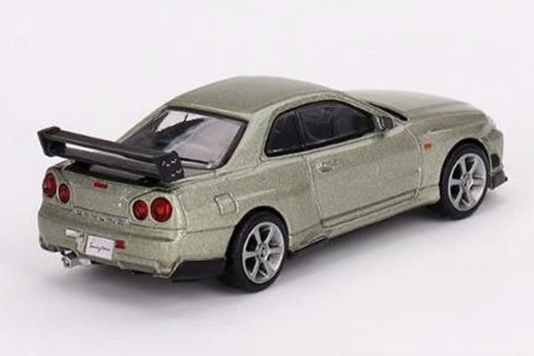 MINIGT 1/64 日產 Nissan Skyline GT-R R34 Millennium Jade 右駕 MINIGT 1/64 日產 Nissan Skyline GT-R R34 Millennium Jade 右駕