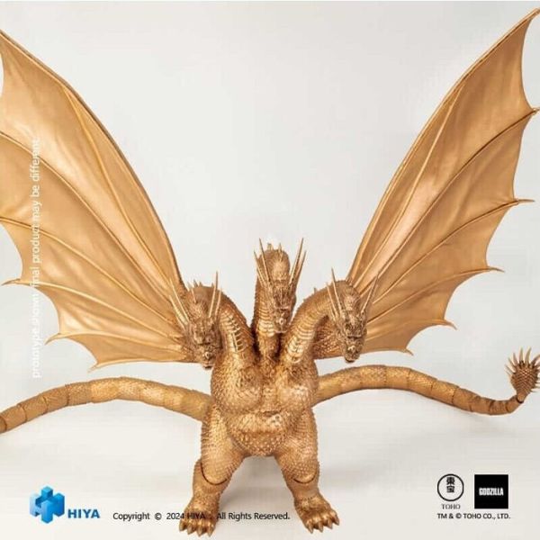 Hiya Toys 哥吉拉vs王者基多拉1991 王者基多拉 可動完成品 Hiya Toys 哥吉拉vs王者基多拉1991 王者基多拉 可動完成品