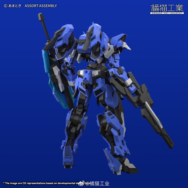 [初回特典] 橘貓工業 1/100 Ext-GS/EA ESTAILEV 閃靈 組裝模型  [初回特典] 橘貓工業 1/100 Ext-GS/EA ESTAILEV 閃靈 組裝模型 