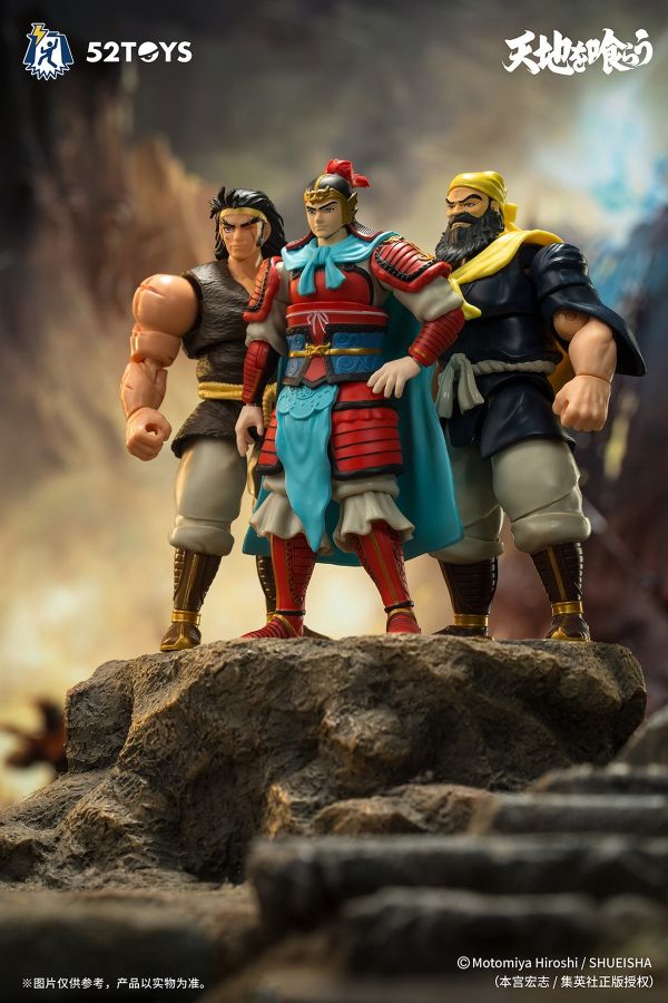 52toys 閃電奇舞 吞食天地系列 劉備＆關羽＆張飛 分別販售 三國志 三國演義 52toys 閃電奇舞 吞食天地系列 劉備＆關羽＆張飛 分別販售 三國志 三國演義