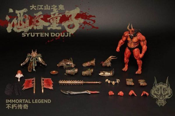 匠盟 1/12 不朽傳奇 大江山之鬼 酒吞童子 可動完成品 匠盟 1/12 不朽傳奇 大江山之鬼 酒吞童子 可動完成品