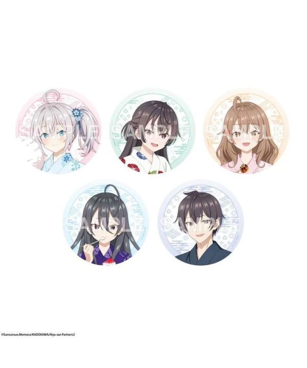(預購) KADOKAWA 盲盒 鄰座艾莉同學 隨機徽章 浴衣Ver. 全5種 一中盒5入販售 20261020 KADOKAWA 盲盒 鄰座艾莉同學 隨機徽章 浴衣Ver. 全5種 一中盒5入販售