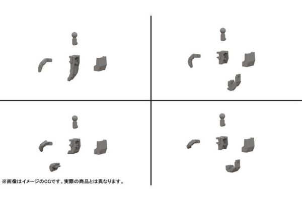 (預購) Good Smile MODEROID T手部套組 角/M from Titanomachia SIDE:CE 組裝模型 20251114 Good Smile MODEROID T手部套組 角/M from Titanomachia SIDE:CE 組裝模型