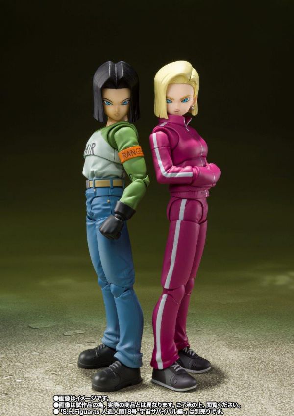 BANDAI S.H.Figuarts SHF 七龍珠 人造人17號 宇宙生存篇 BANDAI,S.H.Figuarts,SHF,七龍珠,人造人17號,宇宙生存篇,