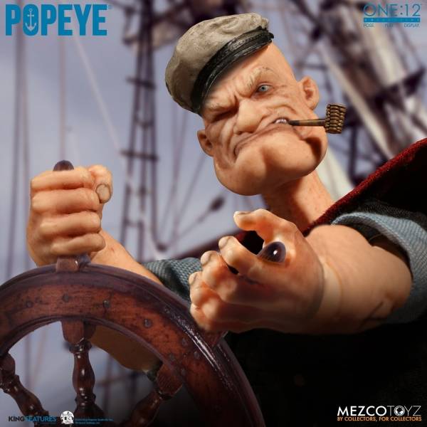 MEZCO TOYZ / ONE:12 COLLECTIVE / 大力水手 / 卜派 大力水手,卜派,MEZCO TOYZ