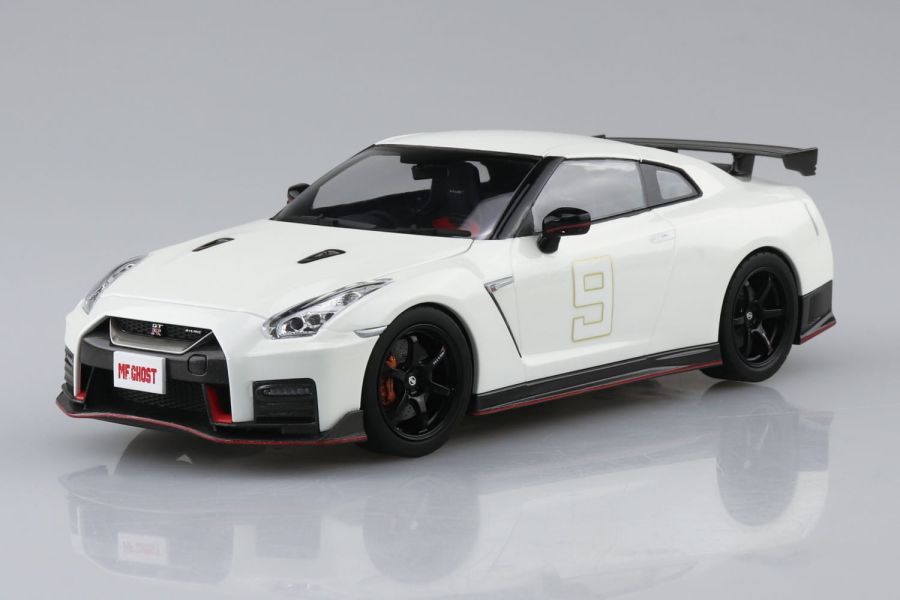 AOSHIMA 青島 1/24 MFG No.2 燃油車鬥魂 R35 NISSAN GT-R NISMO 第1卷式樣 相葉瞬 小田原派克峰式樣 MF GHOST AOSHIMA 青島 1/24 MFG No.2 燃油車鬥魂 R35 NISSAN GT-R NISMO 第1卷式樣 相葉瞬 小田原派克峰式樣 MF GHOST