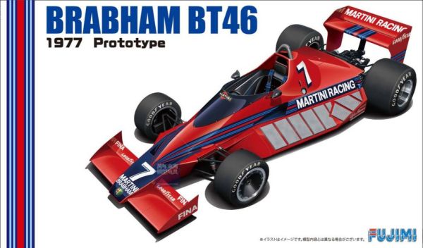 1/20 Brabham BT46 1977 Prototype FUJIMI GP58 富士美 組裝模型 FUJIMI,1/20,GP,Lotus,97T,1985,Brabham,BT46,