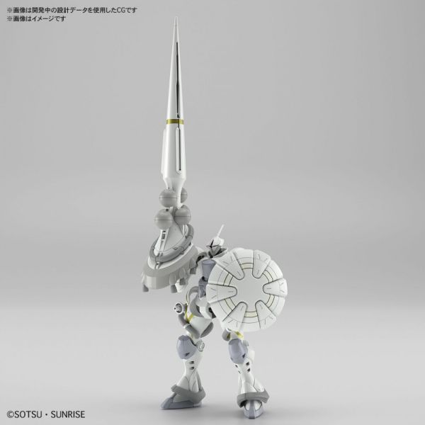 BANDAI HG 1/144 機動戰士鋼彈 GQuuuuuuX HG 1/144艾格沙貝專用吉昂 白瓷矛裝備 組裝模型 BANDAI HG 1/144 機動戰士鋼彈 GQuuuuuuX HG 1/144艾格沙貝專用吉昂 白瓷矛裝備 組裝模型