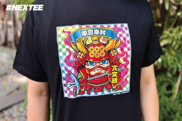 NEXTee KIRAKIRABUSI 風雲幸村 短袖T恤 黑色 NEXTee KIRAKIRABUSI 風雲幸村 短袖T恤 黑色