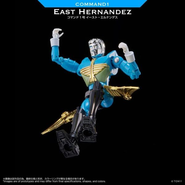 (預購) TAKARATOMY T-SPARK LEGACYSOUL 微星小超人 Microman Command1號 East Hernandez 20260824 TAKARATOMY T-SPARK LEGACYSOUL 微星小超人 Microman Command1號 East Hernandez
