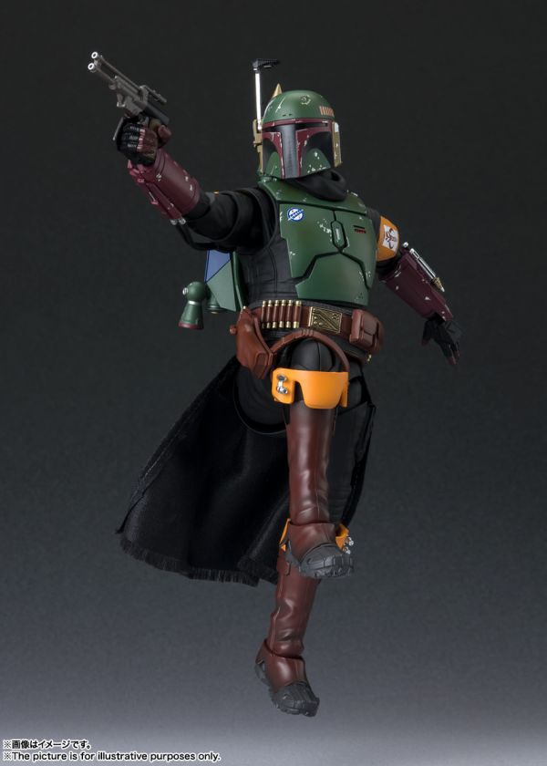 BANDAI S.H.Figuarts SHF 星際大戰 波巴費特之書 波巴費特   BANDAI S.H.Figuarts SHF 星際大戰 波巴費特之書 波巴費特  