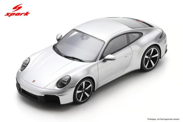 (預購) Spark 1/18 保時捷 Porsche 911 Carrera S (992.2), GT-silver 18S1048 20260824 Spark 1/18 保時捷 Porsche 911 Carrera S (992.2), GT-silver 18S1048
