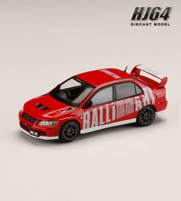 Hobby JAPAN 1/64 三菱 MITSUBISHI LANCER EVOLUTION 7 GSR 拉力版 帕默紅 Hobby JAPAN 1/64 三菱 MITSUBISHI LANCER EVOLUTION 7 GSR 拉力版 帕默紅
