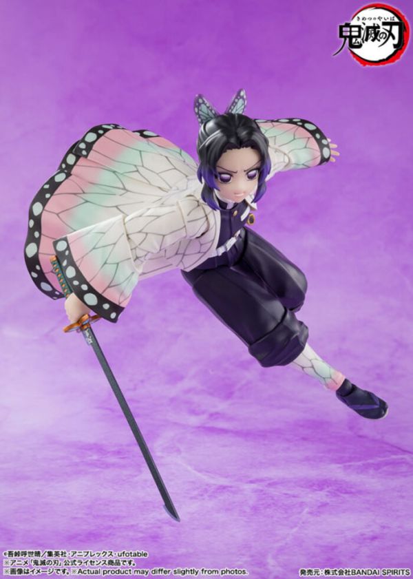 BANDAI S.H.Figuarts SHF 鬼滅之刃 胡蝶忍 可動完成品 BANDAI S.H.Figuarts SHF 鬼滅之刃 胡蝶忍 可動完成品
