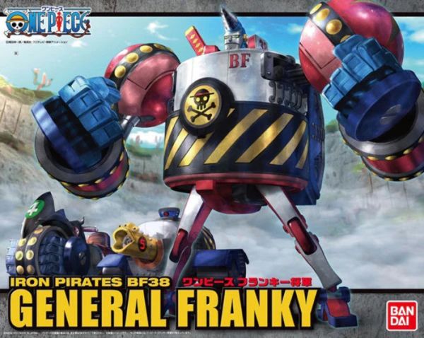 BANDAI 海賊王 航海王 佛朗基將軍 組裝模型 BANDAI 海賊王 航海王 佛朗基將軍 組裝模型