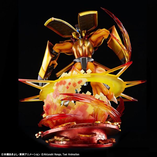 Unique Art Studio 數碼寶貝 八神太一＆戰鬥暴龍獸 PVC 大型雕像 Unique Art Studio,數碼寶貝,八神太一,戰鬥暴龍獸,PVC,大型雕像,