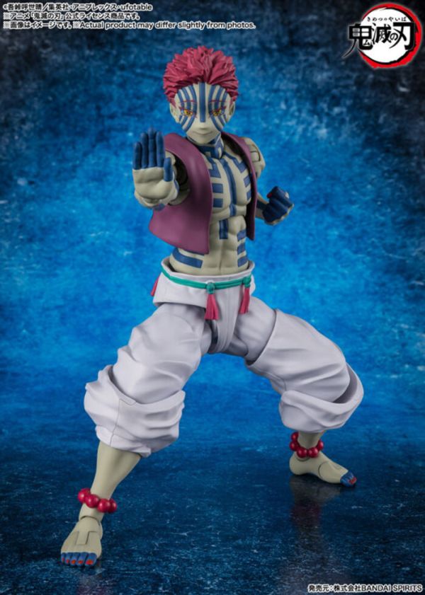 BANDAI S.H.Figuarts SHF 鬼滅之刃 猗窩座 可動完成品 BANDAI S.H.Figuarts SHF 鬼滅之刃 猗窩座 可動完成品
