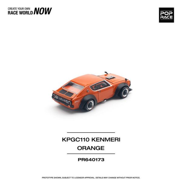 POP RACE 1/64 SKYLINE GT-R V8 DRIFT (KENMERI) 齋藤太吾 ORANGE PR640173 POP RACE 1/64 SKYLINE GT-R V8 DRIFT (KENMERI) 齋藤太吾 ORANGE PR640173