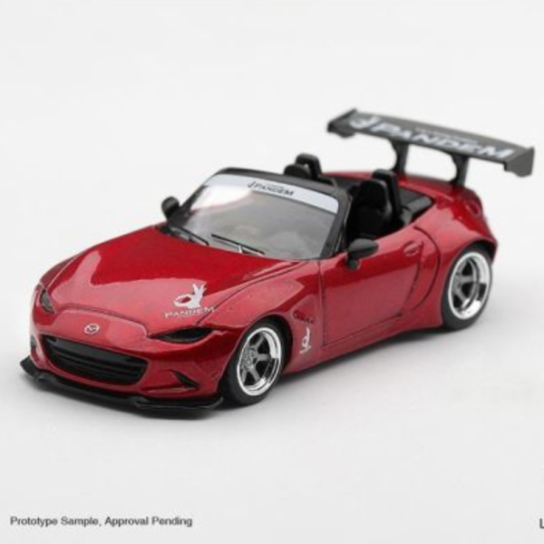 (預購) [吊卡版] MINIGT 1/64 馬自達 Mazda Miata MX-5 (ND) Pandem Kodo Red LHD MGT01367-BL 20260827 [吊卡版] MINIGT 1/64 馬自達 Mazda Miata MX-5 (ND) Pandem Kodo Red LHD MGT01367-BL