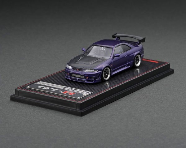 ignition model 1/64 日產 Nismo R33 GT-R 金屬紫  ignition model,1/64,日產,Nismo R33 GT-R,金屬紫,